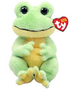 PELUCHE TY BEANIE BELLIES - SNAPPER GRENOUILLE VERTE 8